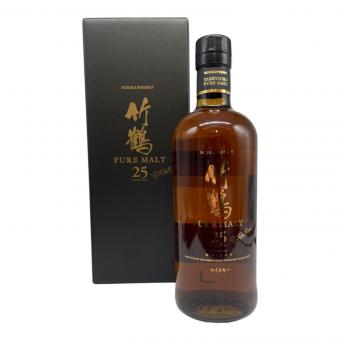 ニッカ 竹鶴 25年 ピュアモルト 700ml ★ 箱付 未開封 ジャパニーズウィスキー