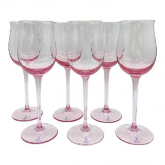 Meissen (マイセン) ワイングラスセット 波の戯れ 6Pセット