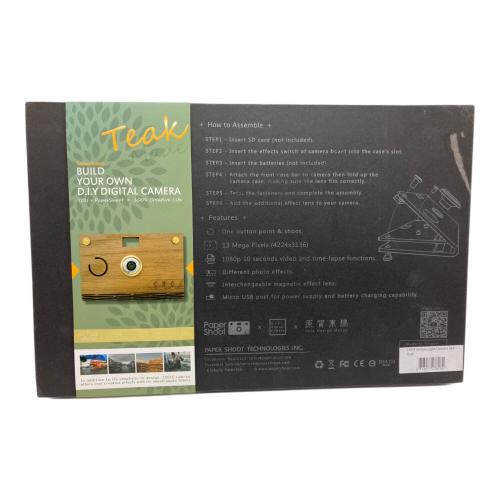 Paper Shoot (ペーパーシュート) デジタルトイカメラ CROZ