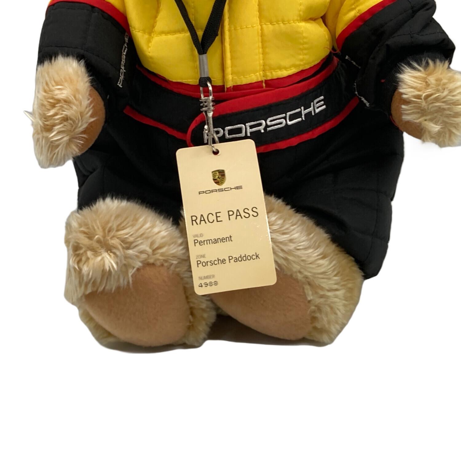 PORSCHE (ポルシェ) テディベア イエロー モータースポーツ