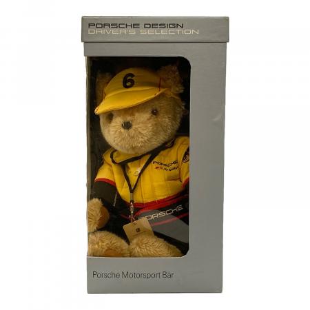 PORSCHE (ポルシェ) テディベア イエロー モータースポーツ