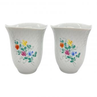 Meissen (マイセン) タンブラー 波の戯れホワイト 2Pセット