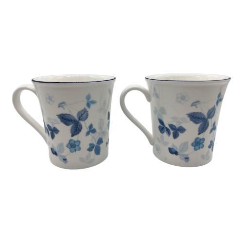 Wedgwood (ウェッジウッド) マグカップ ストロベリーブルーム 2Pセット