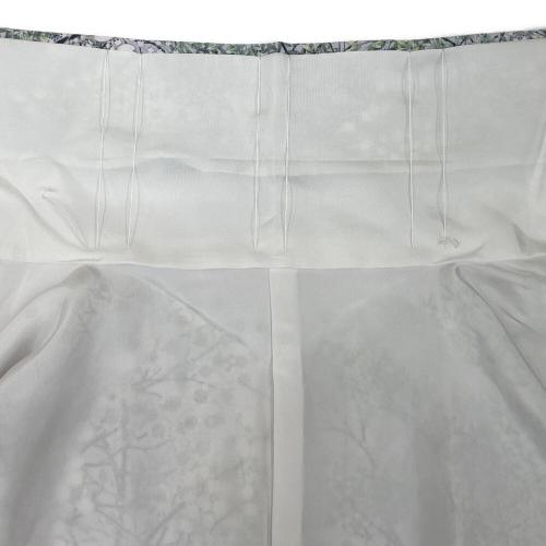 その他ブランド (ソノタブランド) 訪問着　袷　Mサイズ　清水寺　桜　藤色　灰色　和装 パープル