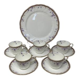 NARUMI (ナルミ) カップ&ソーサー プレートセット 5Pセット