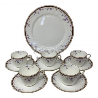 NARUMI (ナルミ) カップ&ソーサー プレートセット 5Pセット