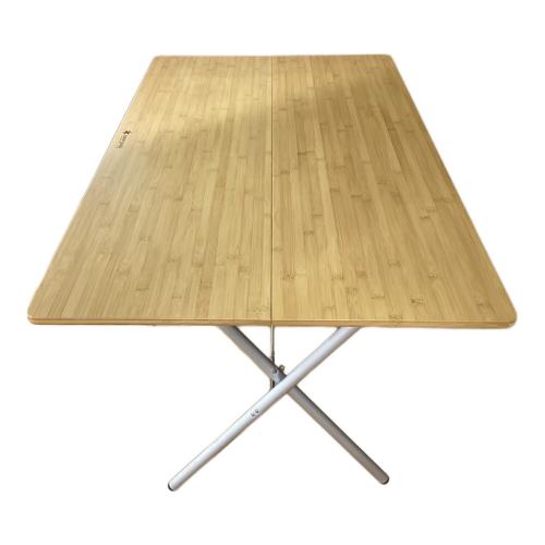 Snow peak (スノーピーク) アウトドアテーブル LV-015TR ワンアクションテーブルロング竹