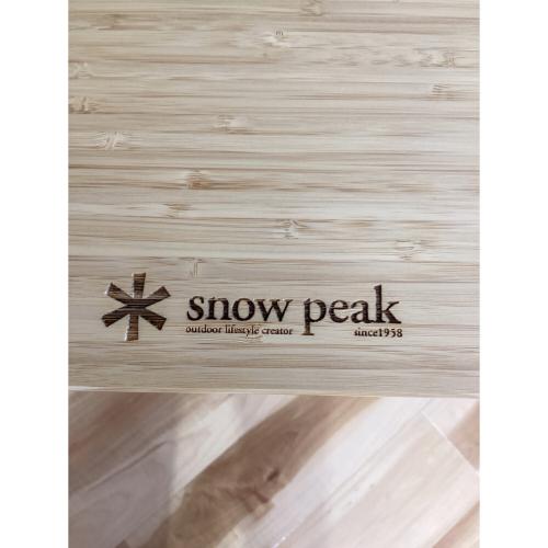 Snow peak (スノーピーク) アウトドアテーブル LV-015TL ワンアクションテーブルロング Light Bamboo