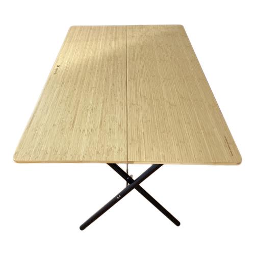 Snow peak (スノーピーク) アウトドアテーブル LV-015TL ワンアクションテーブルロング Light Bamboo