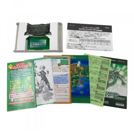 ポケットモンスターエメラルド Pokemon: Emerald Version (ポケットモンスターエメラルド) [(WA)AGB