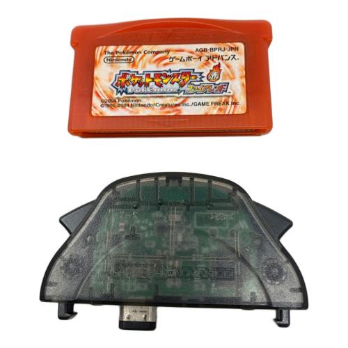 ゲームボーイアドバンス用ソフト ポケットモンスター ファイアレッド -