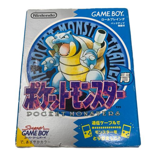 ゲームボーイ用ソフト 「JAN無」「コロコロ限定版」 ポケットモンスター 青 -