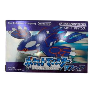 ゲームボーイアドバンス用ソフト ポケットモンスター サファイヤ -