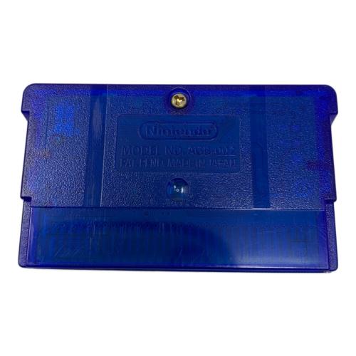 ゲームボーイアドバンス用ソフト ポケットモンスター サファイヤ -
