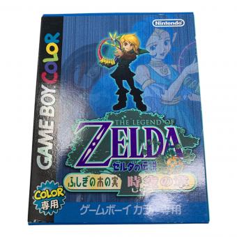 ゲームボーイカラー用ソフト ゼルダの伝説 ふしぎの木の実 時空の章 -