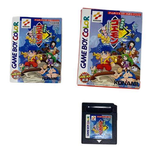 ゲームボーイカラー用ソフト ゴエモン もののけ道中 飛び出せ鍋奉行 -