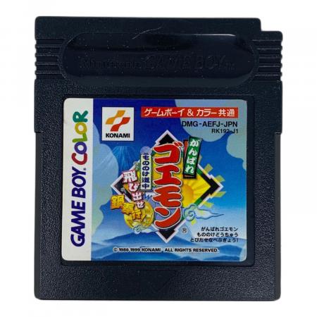 ゲームボーイカラー用ソフト ゴエモン もののけ道中 飛び出せ鍋奉行