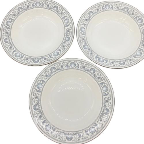 Wedgwood (ウェッジウッド) スープ皿 ドルフィンホワイト 6Pセット
