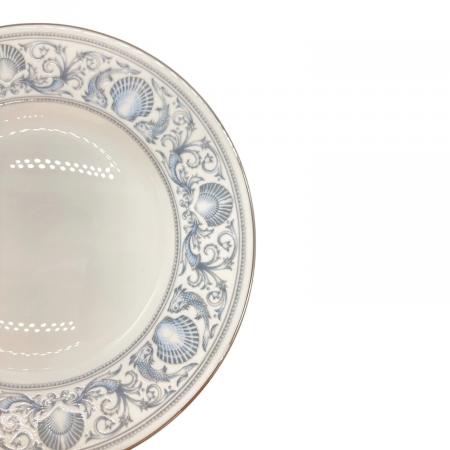 ウェッジウッド　ドルフィンホワイト　サンドイッチプレート　未使用品 Wedgwood (ウェッジウッド) プレート 17.5cm ドルフィンホワイト 6P