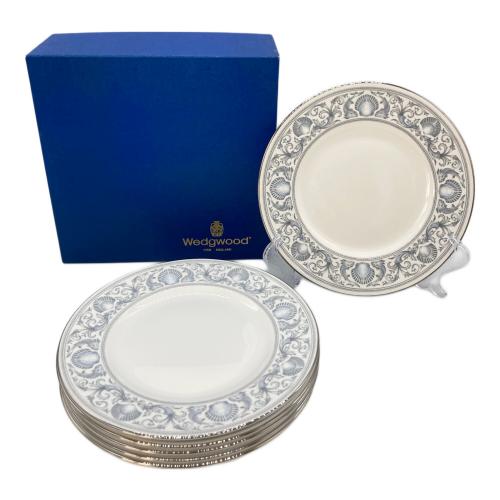 Wedgwood (ウェッジウッド) プレート 17.5cm ドルフィンホワイト 6Pセット