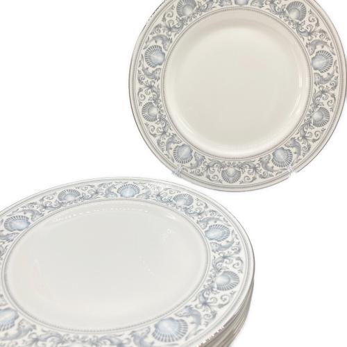 Wedgwood (ウェッジウッド) プレート 27ｃｍ ドルフィンホワイト 6Pセット