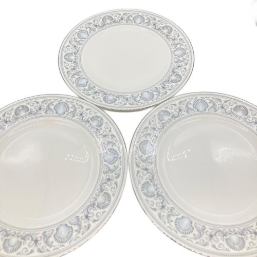 Wedgwood (ウェッジウッド) プレート 27ｃｍ ドルフィンホワイト 6Pセット