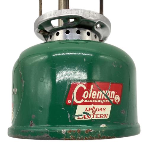 Coleman (コールマン) ガスランタン 5122 ※ガス缶供給終了の為、このままでは使用不可 LPガスランタン パテペン グリーン×ホワイト
