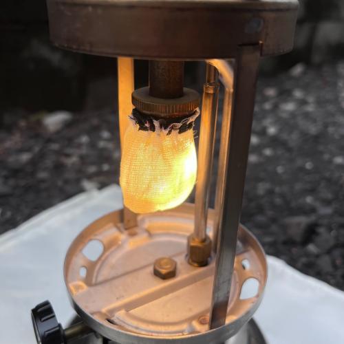 Coleman (コールマン) 202 プロフェッショナル　底面ヨゴレにより不明　グリーンサンシャイン ガソリンランタン  ヴィンテージ