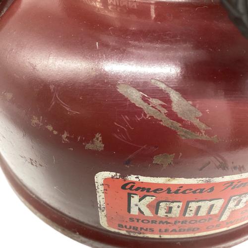 AGM (エージーエム) LRL-2 ガソリンランタン Kamplite バーガンディ ※点火動作確認済み ヴィンテージ