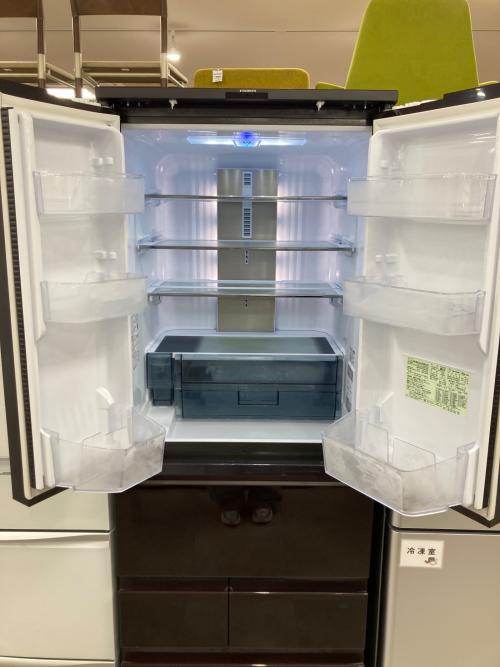 SHARP (シャープ) 6ドア冷蔵庫 SJ-GK50J-R 2023年製 504L 150L クリーニング済