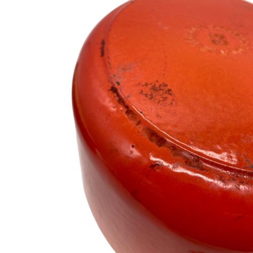 LE CREUSET (ルクルーゼ) オーバル鍋 オレンジ