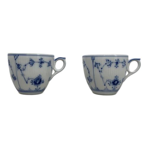 ROYAL COPENHAGEN (ロイヤル・コペンハーゲン) カップ&ソーサー ブルーフルーテッド 2Pセット