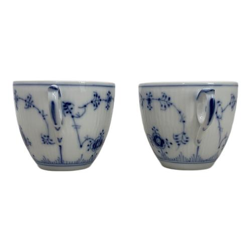 ROYAL COPENHAGEN (ロイヤル・コペンハーゲン) カップ&ソーサー ブルーフルーテッド 2Pセット