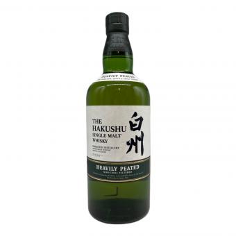 サントリー ジャパニーズウィスキー 700ml 本体のみ 白州 ヘビリー ピーテッド 2010年 未開封