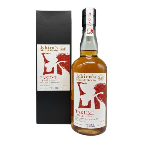 イチローズモルト ジャパニーズウィスキー 700ml 箱付 TAKUMI 麻の葉 2022 未開封