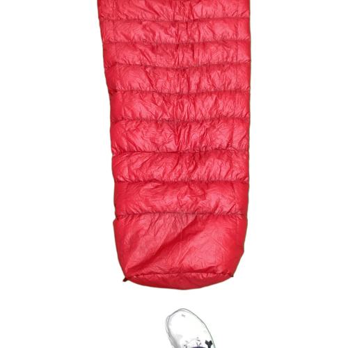 ISUKA (イスカ) マミー型シュラフ(ダウン) レッド×グレー Air180X