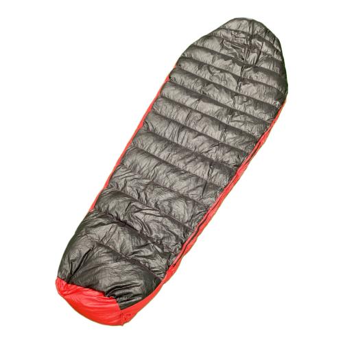 ISUKA (イスカ) マミー型シュラフ(ダウン) レッド×グレー Air180X