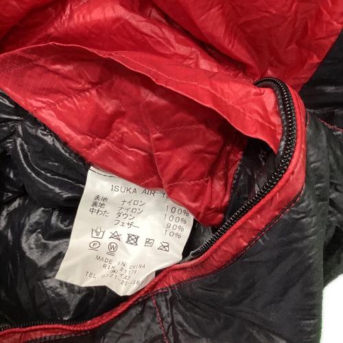 ISUKA (イスカ) マミー型シュラフ(ダウン) レッド×グレー Air180X