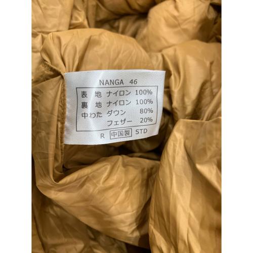 NANGA (ナンガ) マミー型シュラフ(ダウン) コヨーテ 別注オリジナルシュラフ460STD/R