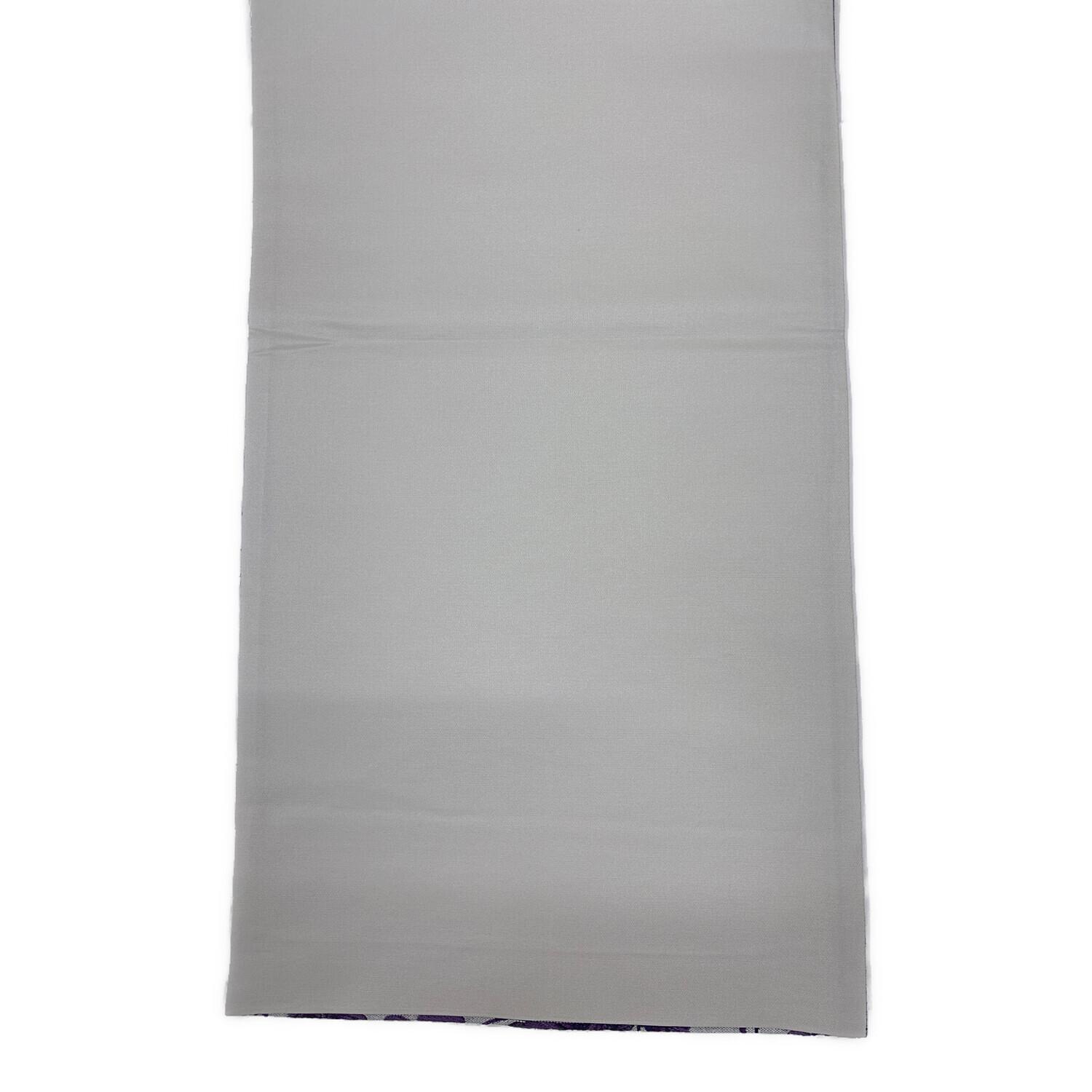 やまと 六通柄袋帯 西陣織 麗花美映文 薔薇 紫色 仕立て上がり 和装