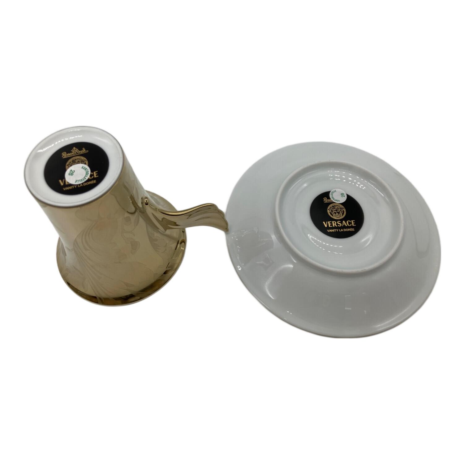 VERSACE (ヴェルサーチェ) カップ&ソーサー ゴールド Rosenthal