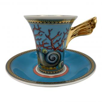 VERSACE (ヴェルサーチェ) カップ&ソーサー Rosenthal ウミノタカラ