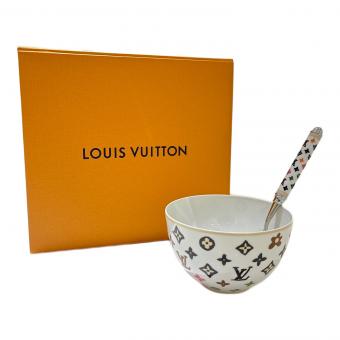 LOUIS VUITTON (ルイ ヴィトン) ボウル・スプーンセット モノグラム