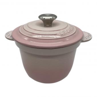 LE CREUSET (ルクルーゼ) 鍋 18 シェルピンク ココット・エブリィ
