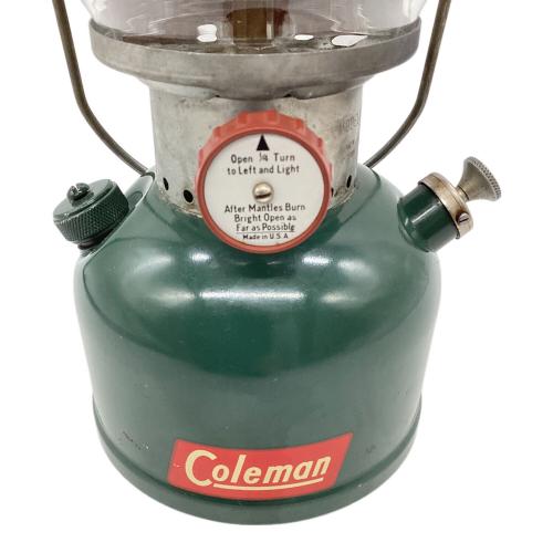 Coleman (コールマン) ガソリンランタン クリスマス ジェネレーターシルバーメッキ サンシャイングローブ 200A 51年9月