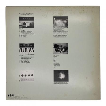 PHILHARMONY 細野晴臣 レコード HARUOMI HOSONO / 細野晴臣 / Philharmony フィルハーモニー (LP