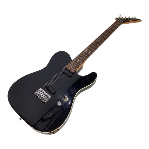 FERNANDES ギター オールブラック仕様 ボディクラッシャーブリッジ搭載 FERNANDES (フェルナンデス) エレキギター ブラック TEJ-STD