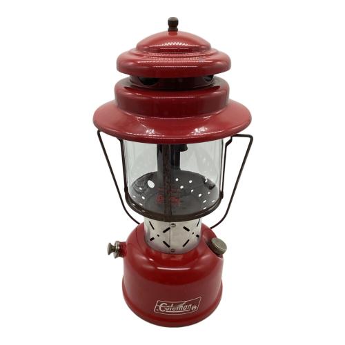 Coleman (コールマン) 220E ガソリンランタン カナダ製 レッド ヴィンテージ