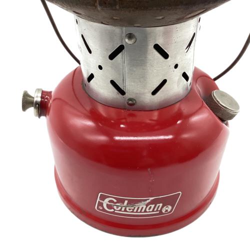 Coleman (コールマン) 220E ガソリンランタン カナダ製 レッド ヴィンテージ