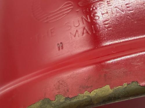 Coleman (コールマン) 220E ガソリンランタン カナダ製 レッド ヴィンテージ